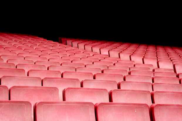 audience auditorium bleachers chairs